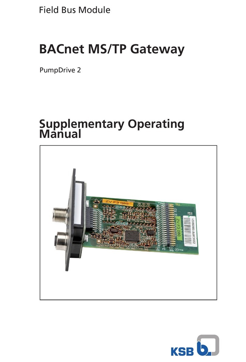 KSB PumpDrive 2 Supplementary Operating Manual KSB PumpDrive 2 Supplementary Operating Manual