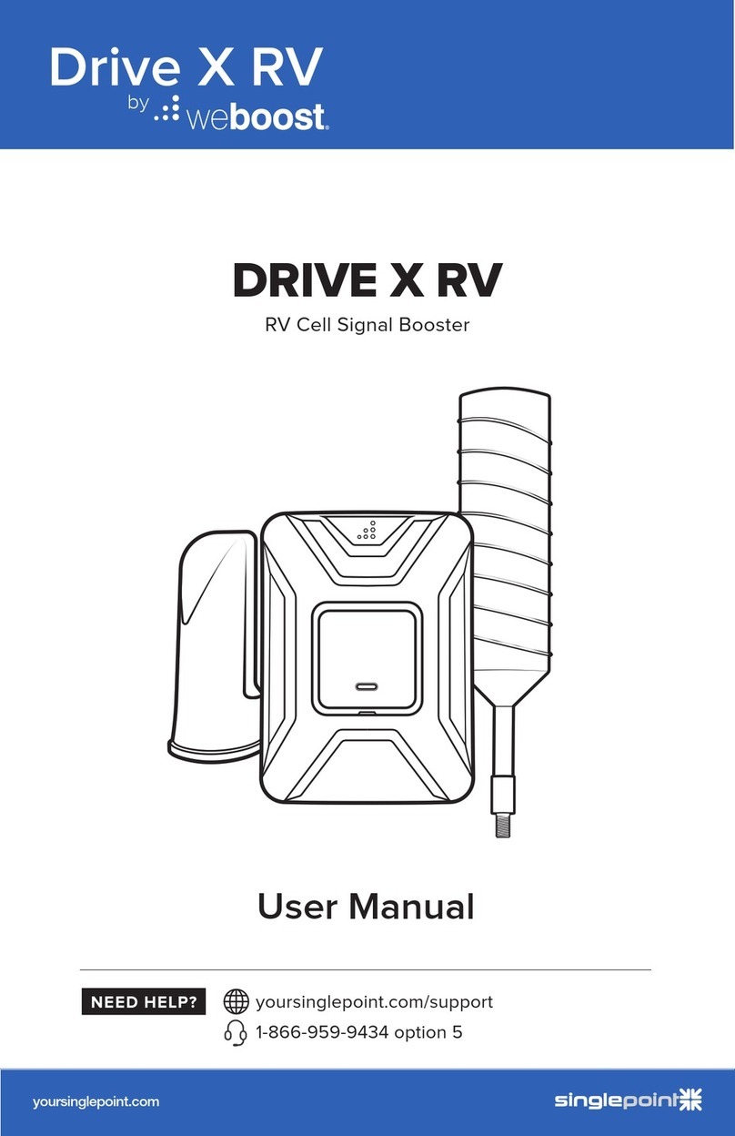 weBoost DRIVE X RV User manual