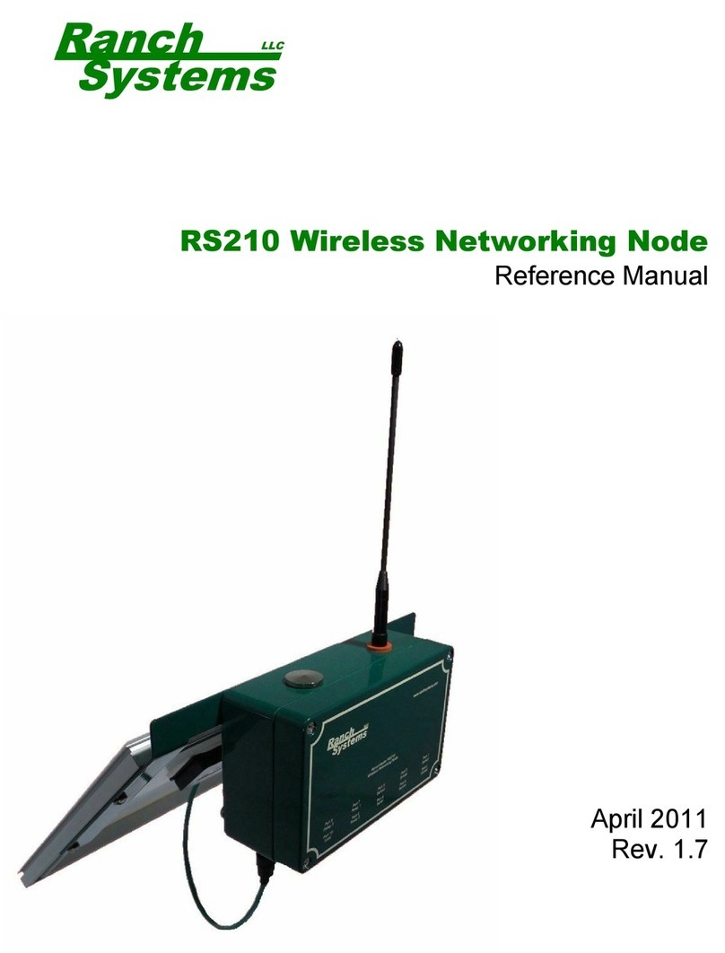 Ranch Systems RS210 Reference manual