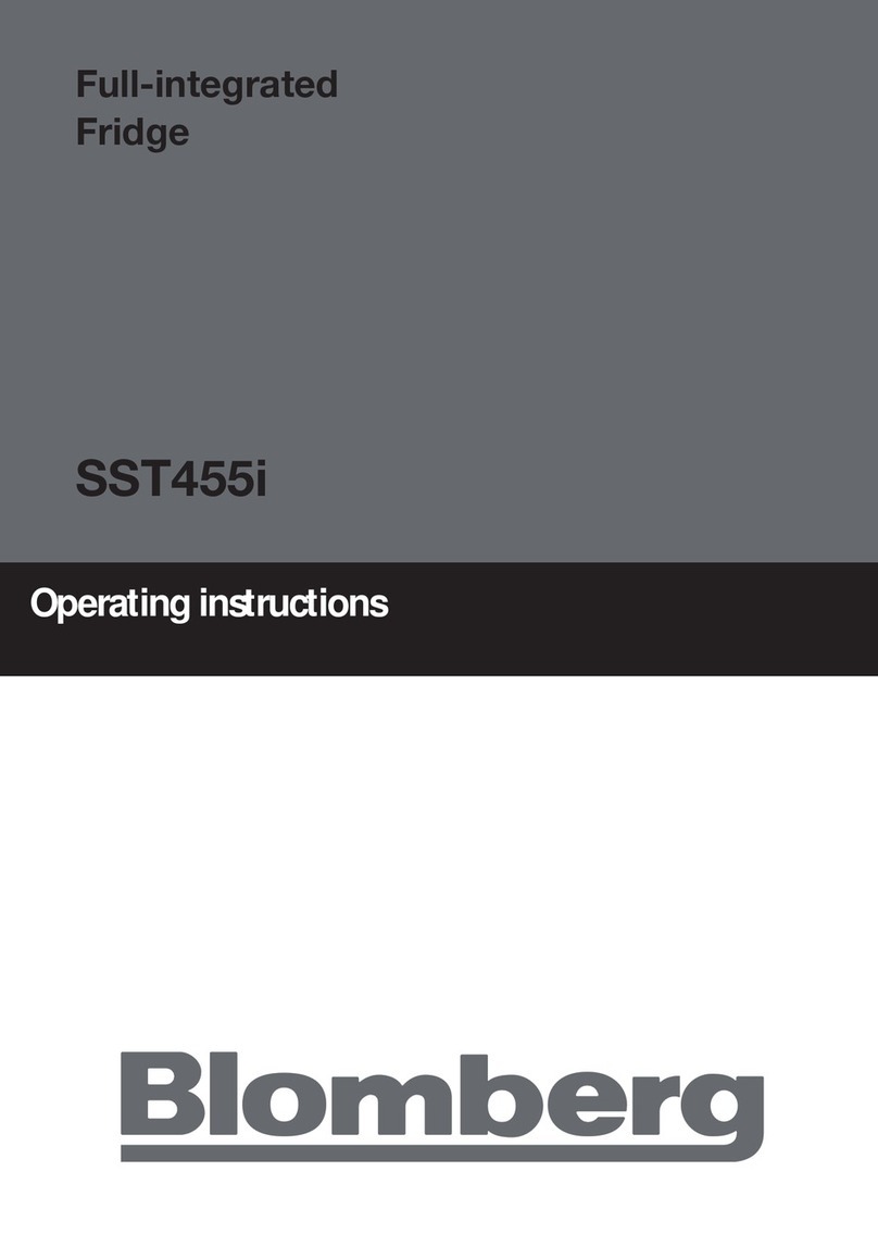 Blomberg SST455i operating instructions