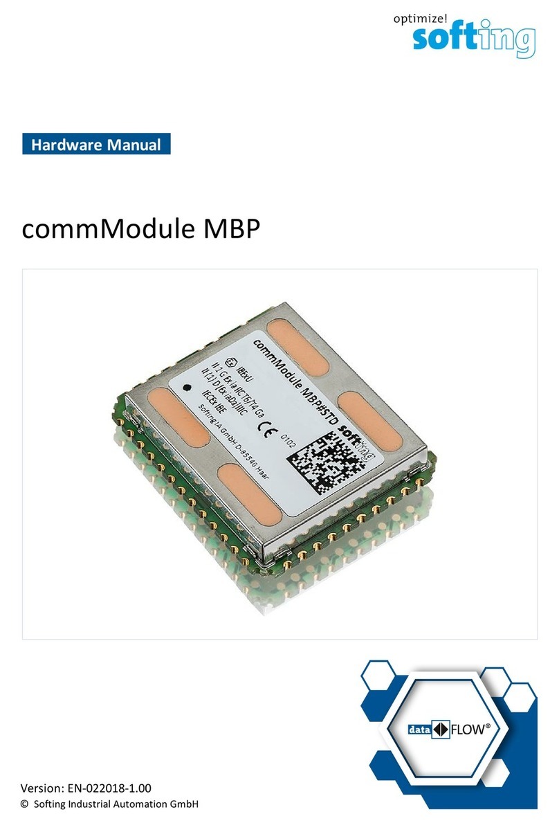 Softing Data Flow commModule MBP Hardware manual