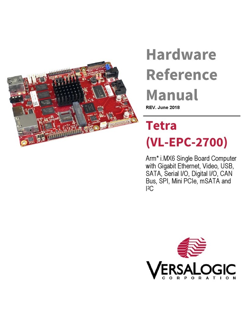 VersaLogic Tetra VL-EPC-2700 Hardware reference manual VersaLogic Tetra VL-EPC-2700 Hardware reference manual