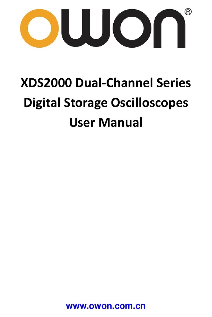 Lilliput Owon XDS2000 Series user manual
