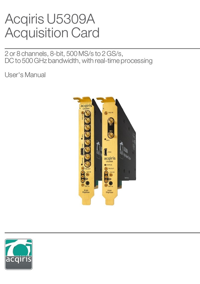 Acqiris U5309A user manual
