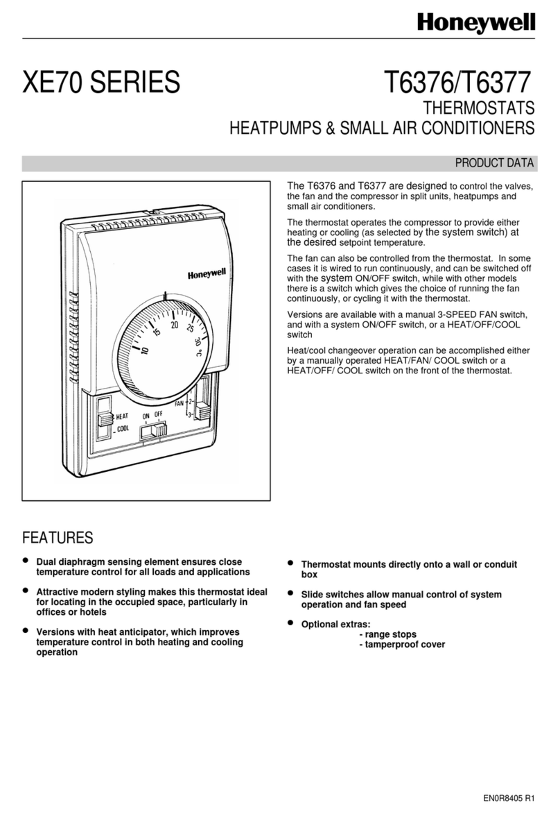 Honeywell XE70 SERIES Product data Honeywell XE70 SERIES Product data