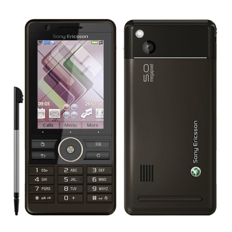 Sony Ericsson G900 User manual Sony Ericsson G900 User manual