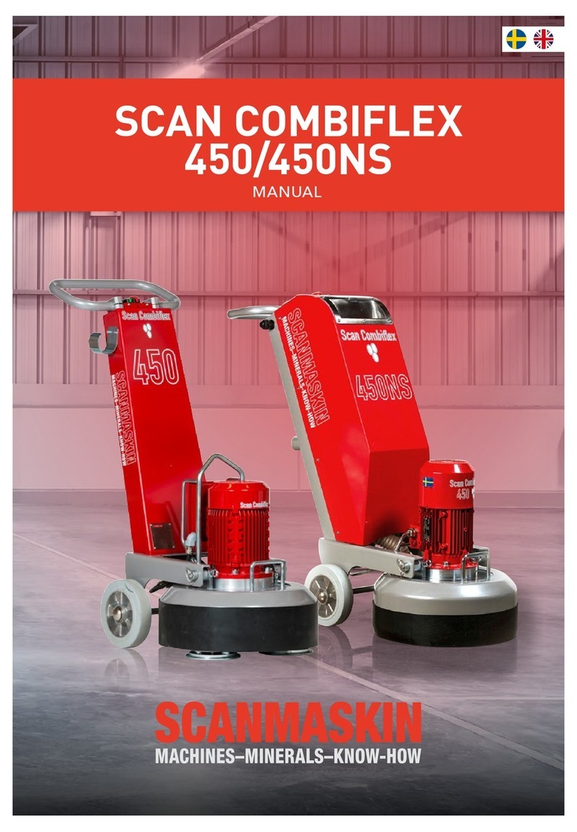 SCANMASKIN SCAN COMBIFLEX 450NS manual