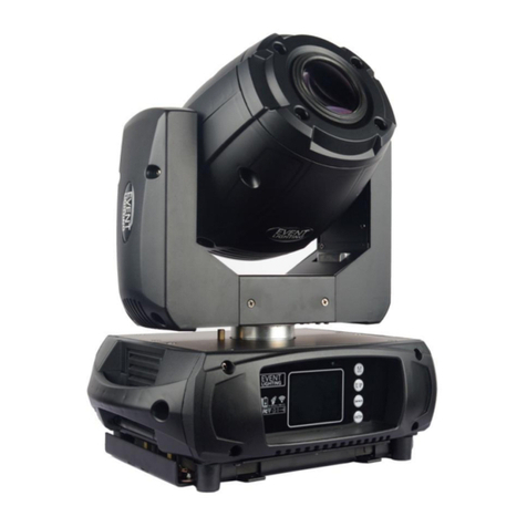 Event Lighting BM1S50W User manual Event Lighting BM1S50W User manual