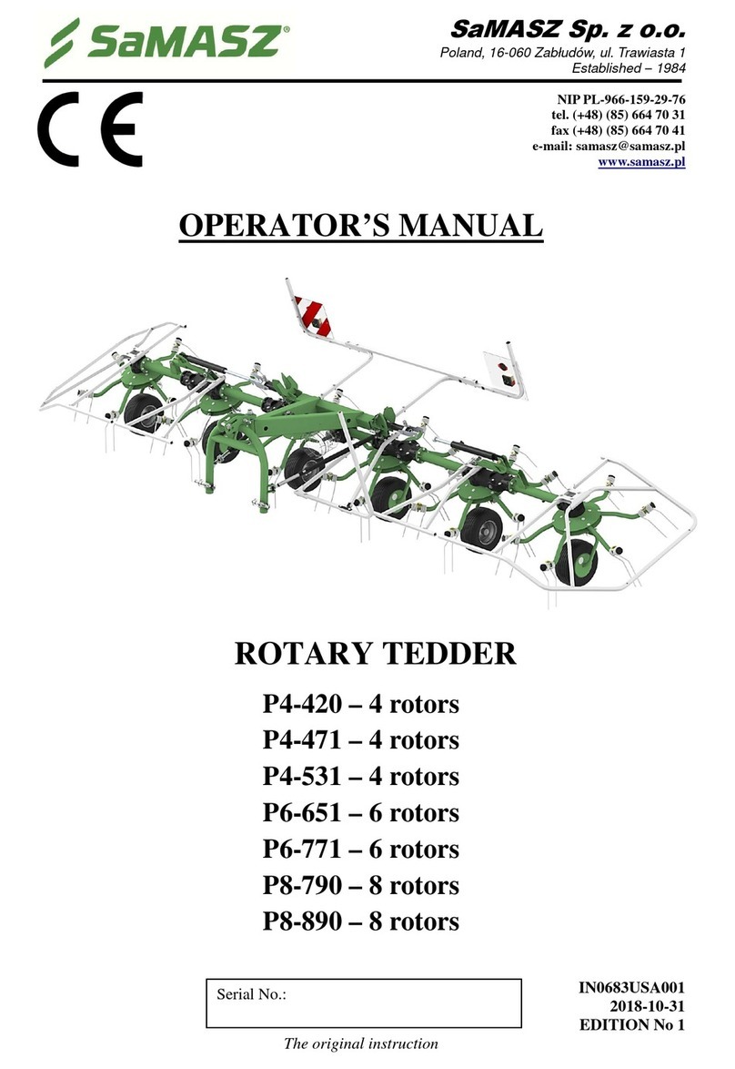 SaMASZ P4-420 Operator's manual