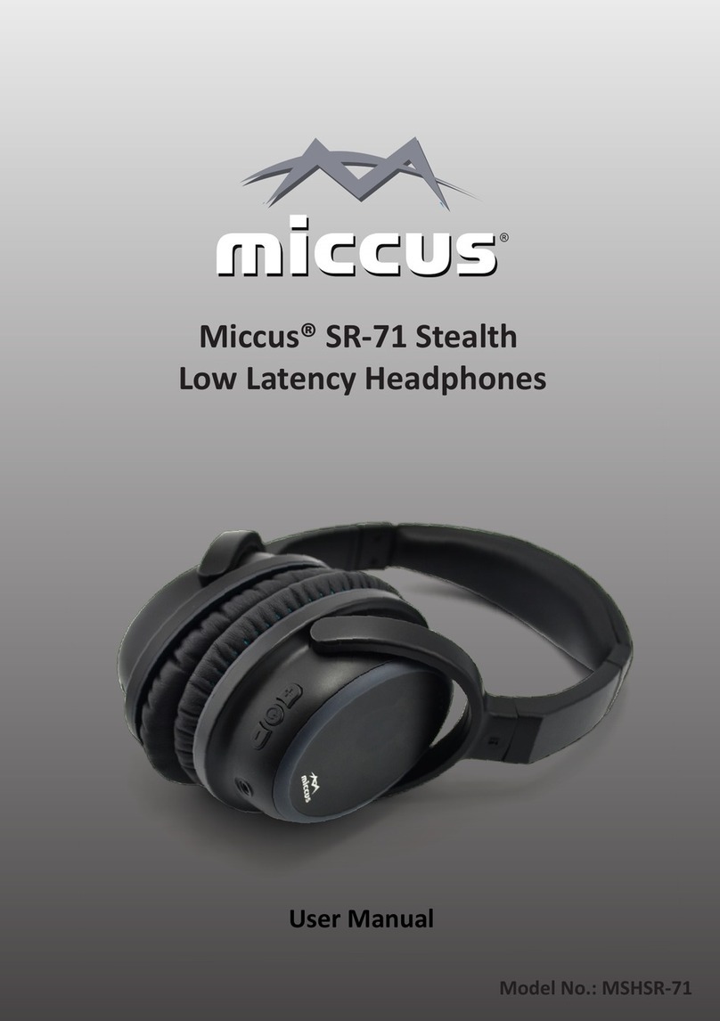 Miccus SR-71 user manual