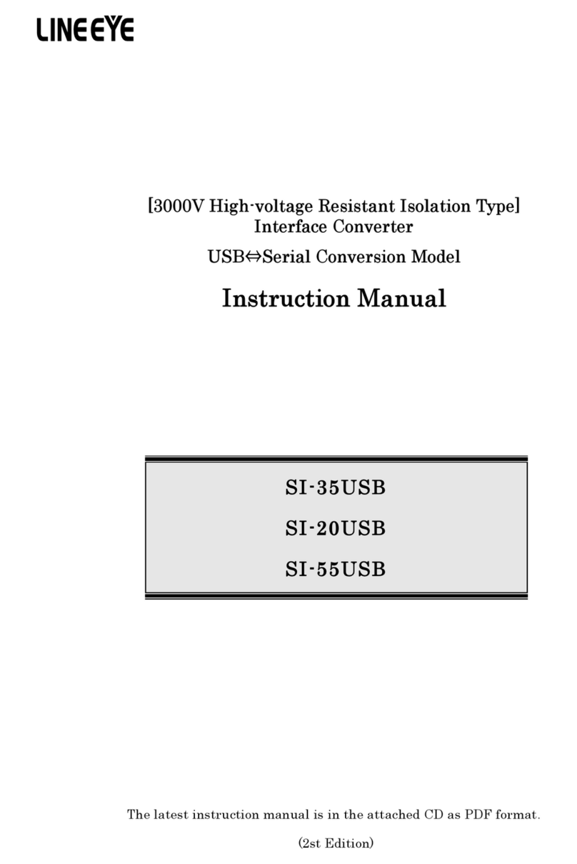 LineEye SI-35USB instruction manual