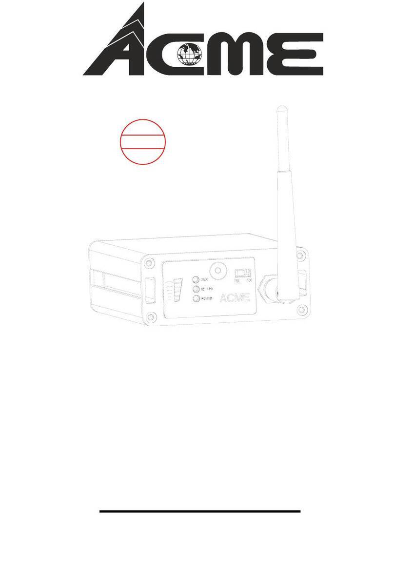 Acome XP-LR512 RT user manual