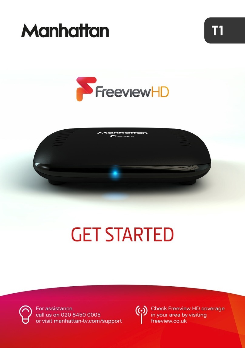 Manhattan T1 Freeview Get started