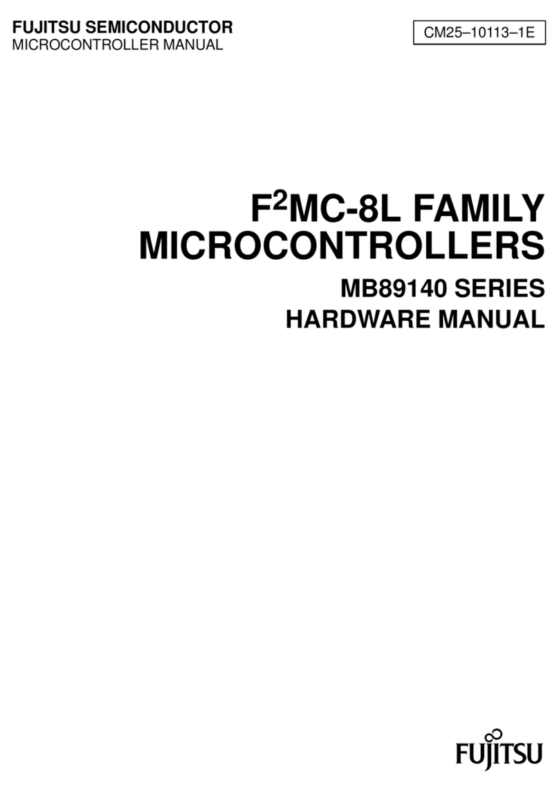 Fujitsu MB89140 Series Hardware manual