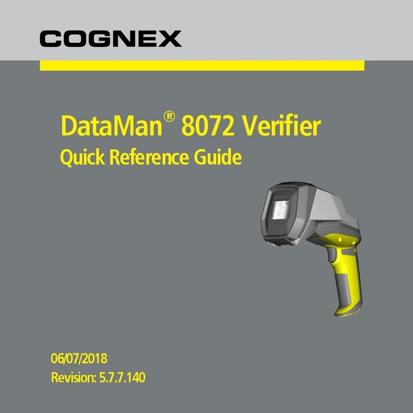 Cognex DataMan 8072 Quick reference guide