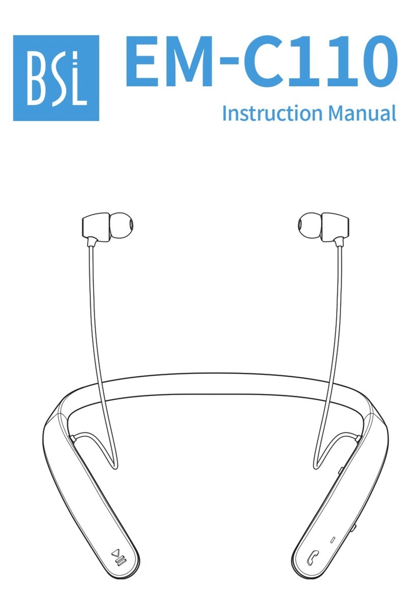 BSL BeethoSOL EM-C110 User manual