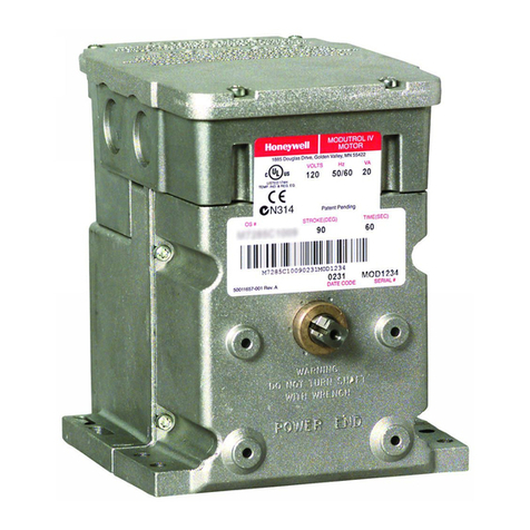 Honeywell Modutrol IV M934D Operation manual Honeywell Modutrol IV M934D Operation manual