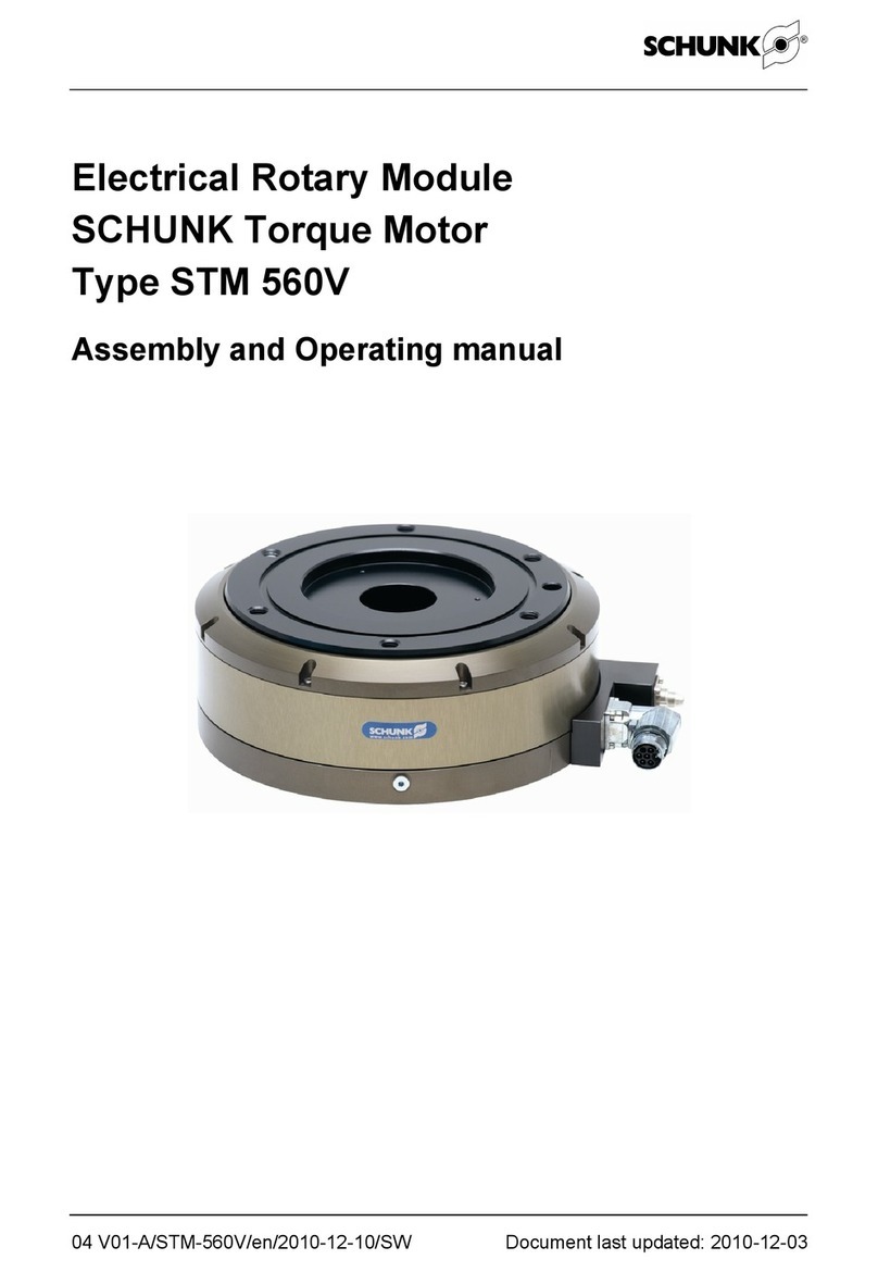 SCHUNK STM 560V Series User instructions
