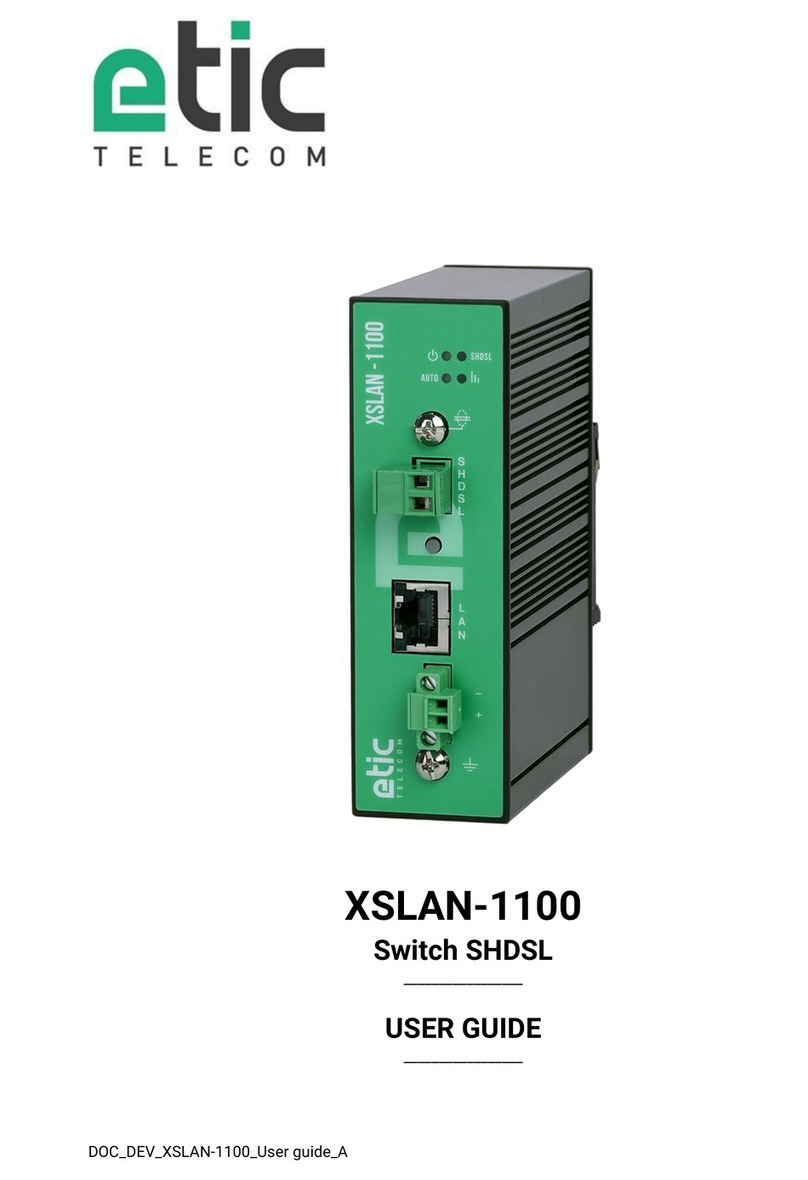 ETIC XSLAN-1100 user guide