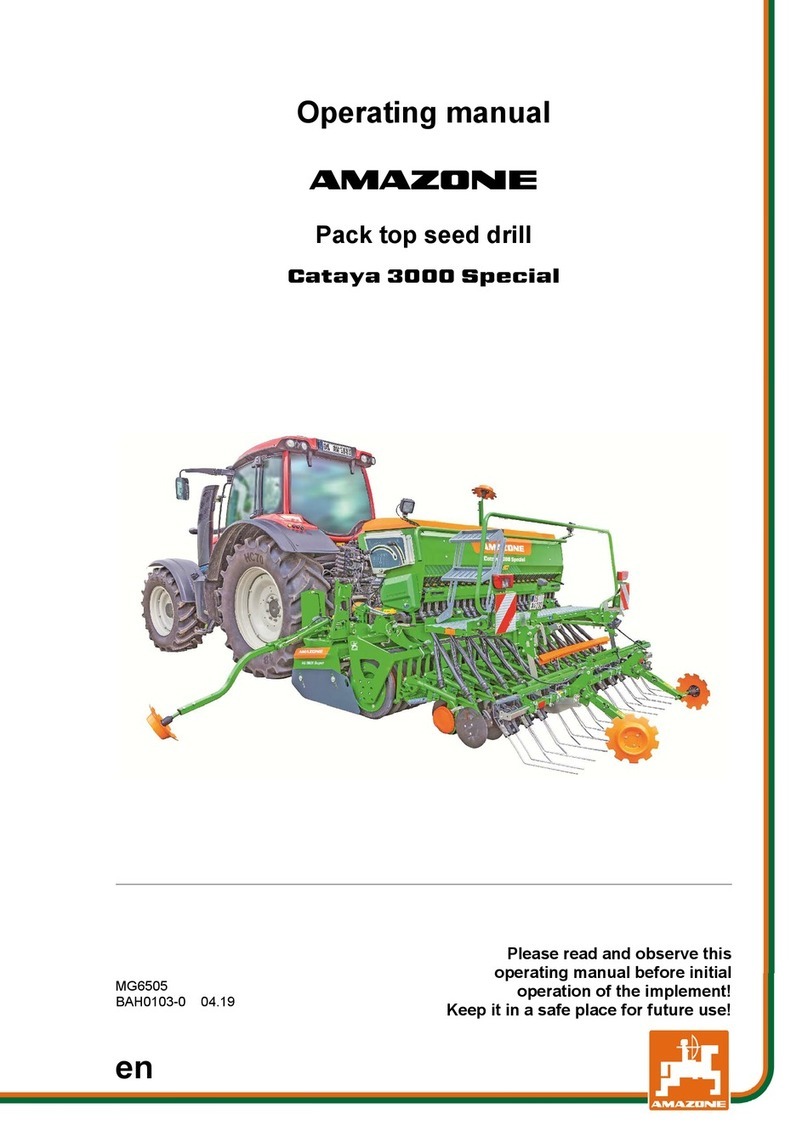 Amazone Cataya 3000 Special User manual Amazone Cataya 3000 Special User manual