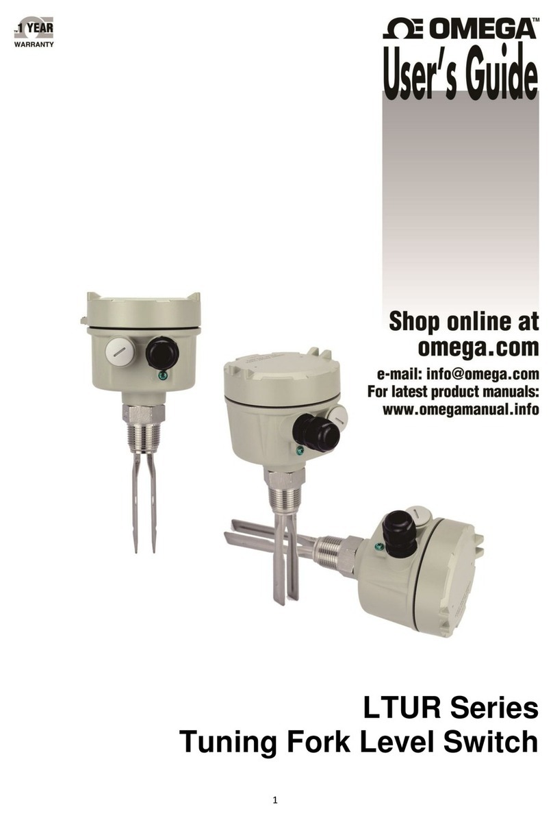 Omega LTUR Series User manual