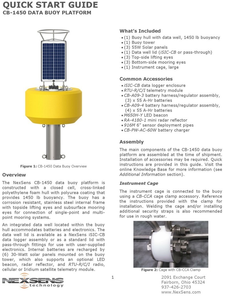NexSens CB-1450 quick start guide