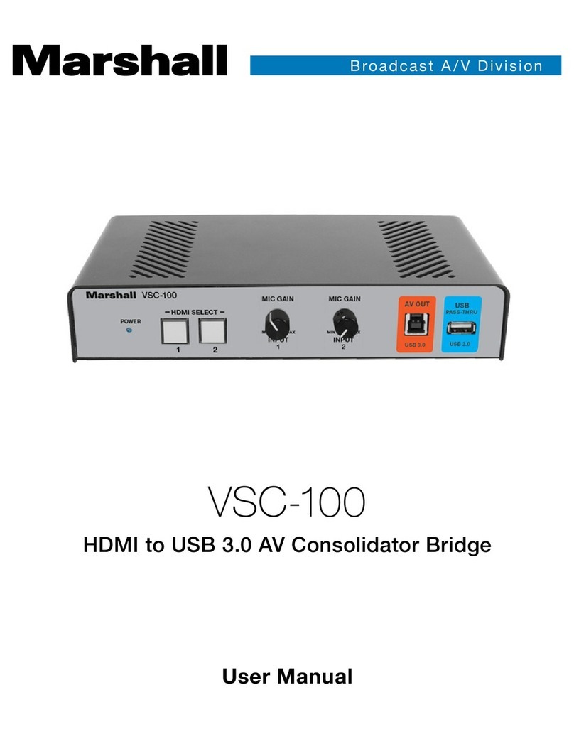 Marshall Amplification VSC-100 user manual