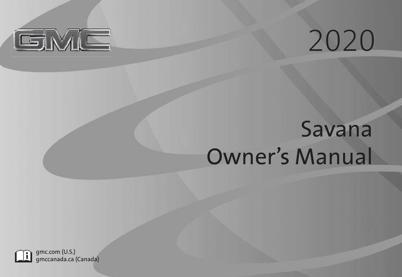 GMC Savana 2020 User manual GMC Savana 2020 User manual