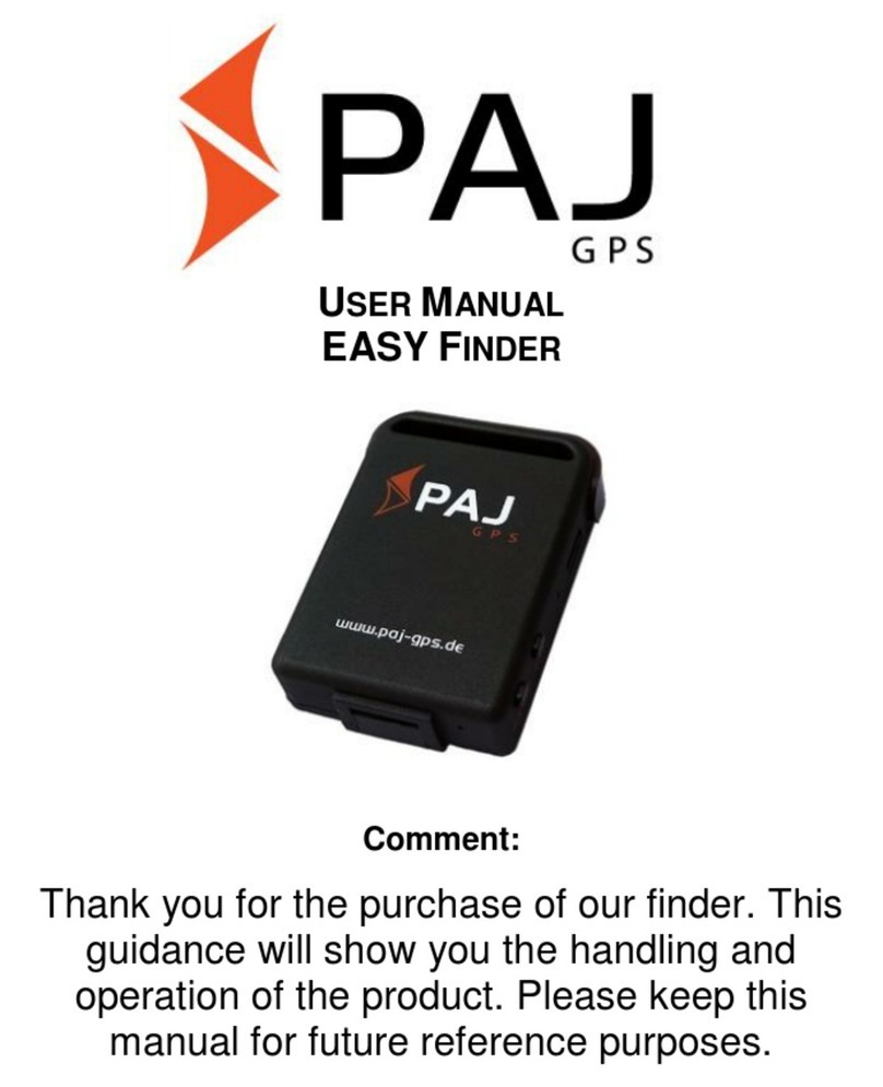 PAJ GPS EASY user manual