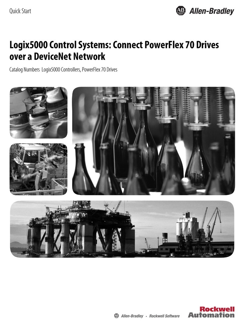 Rockwell Automation Allen-Bradley PowerFlex 70 User manual