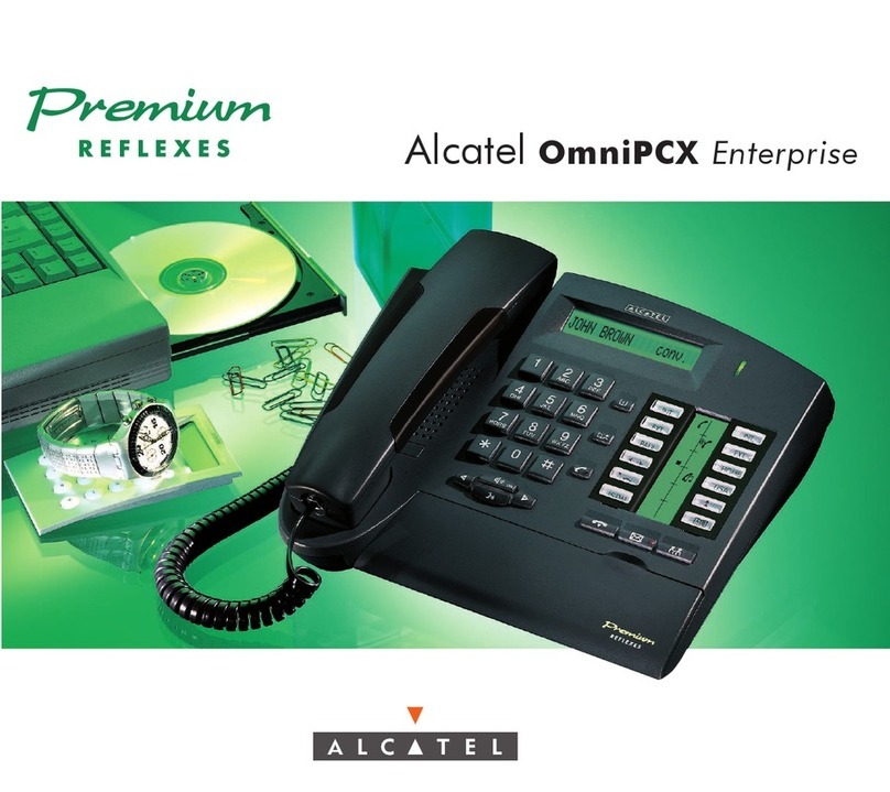 Alcatel Premium Reflexes user guide