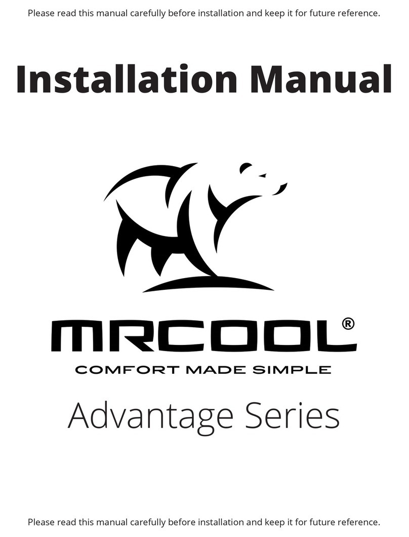 MrCool Advantage Series User manual MrCool Advantage Series User manual