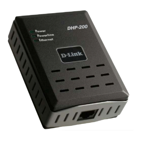 D-Link DHP-200 User manual D-Link DHP-200 User manual