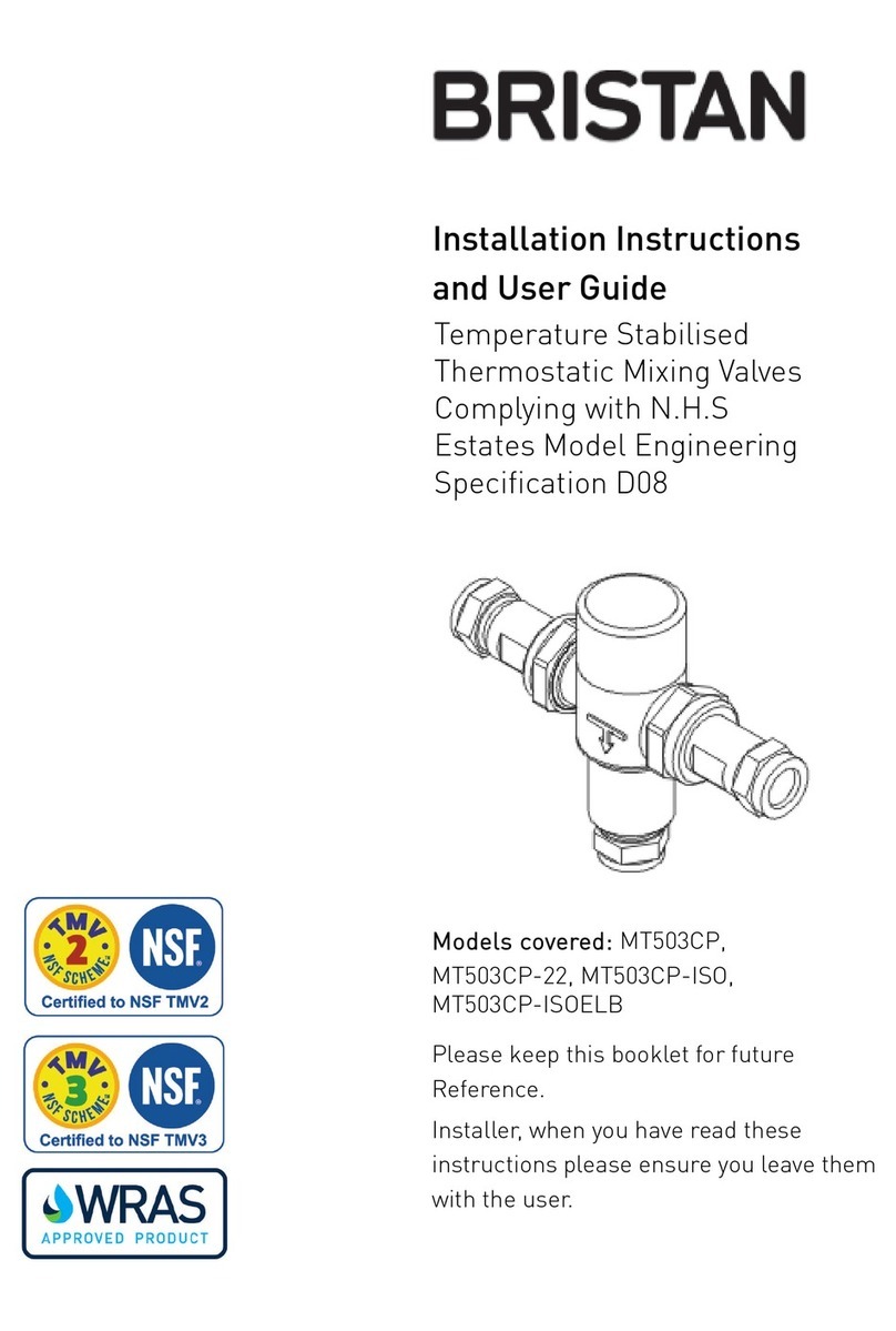 Bristan MT503CP Mounting instructions Bristan MT503CP Mounting instructions