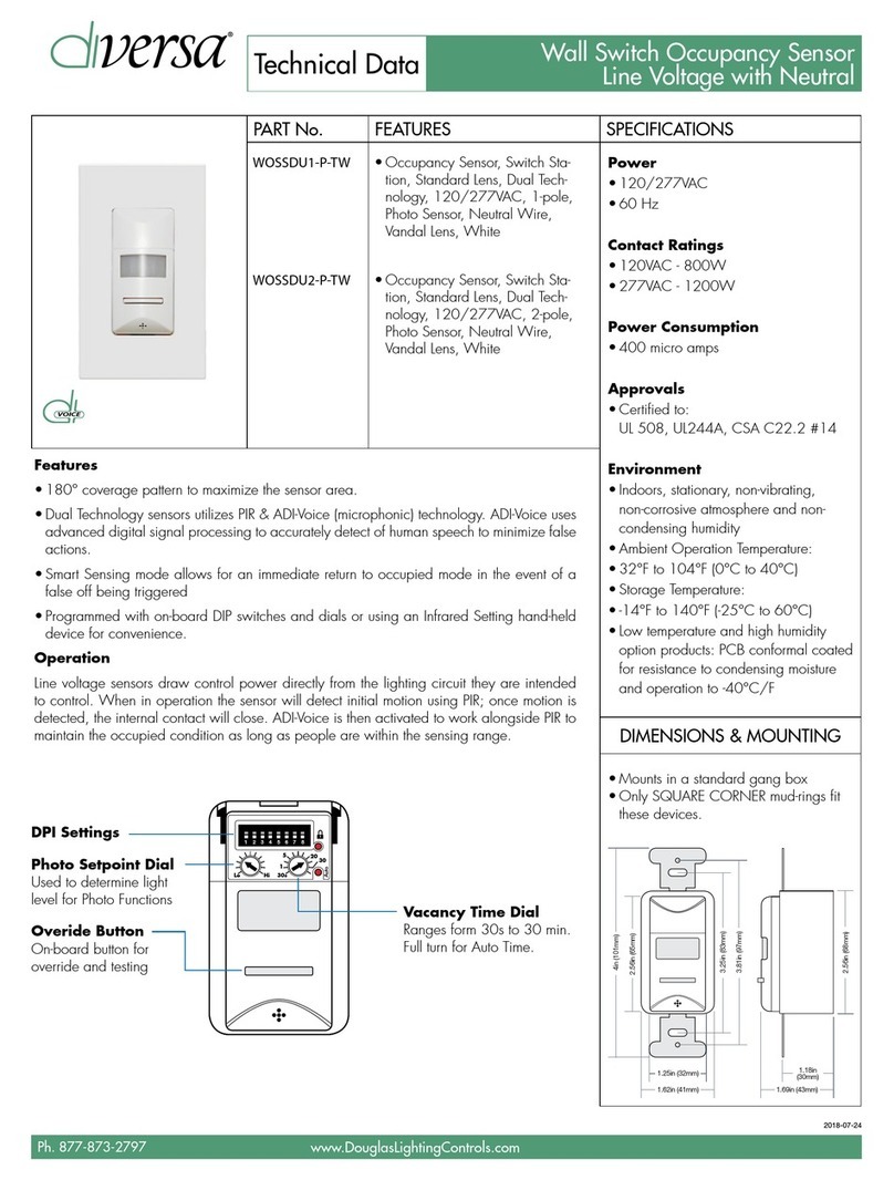 Diversa WOSSDU2-P-TW Technical data