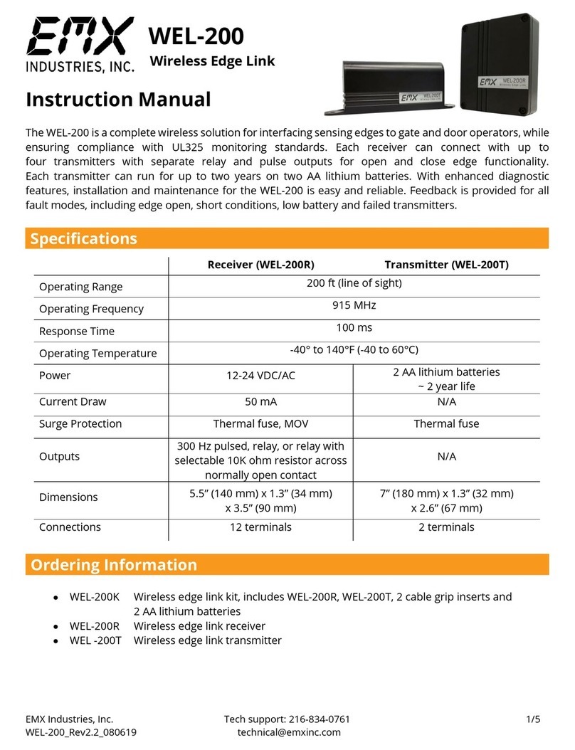 EMX WEL-200 Series instruction manual
