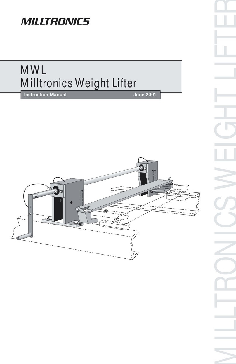 Milltronics MWL instruction manual