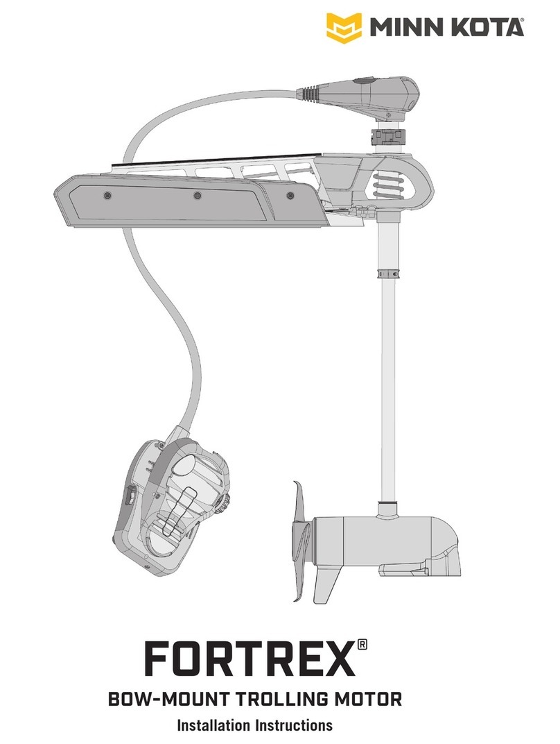 MINN KOTA FORTREX User manual MINN KOTA FORTREX User manual