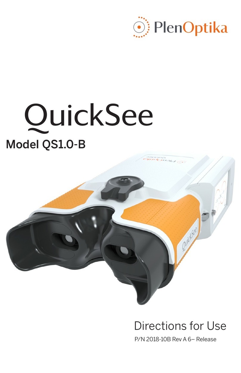 PlenOptika QuickSee Directions for use