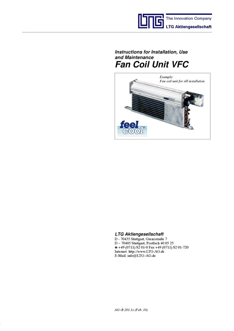 LTG VFC Parts list manual