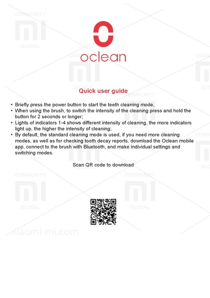 Xiaomi Oclean One Quick user guide