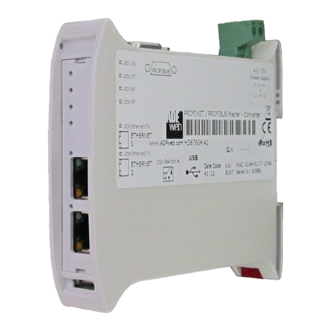 ADF Web HD67672-IP-2-A1 user manual