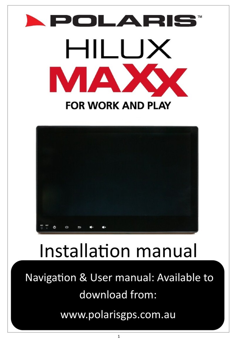 Polaris Hilux Maxx User manual