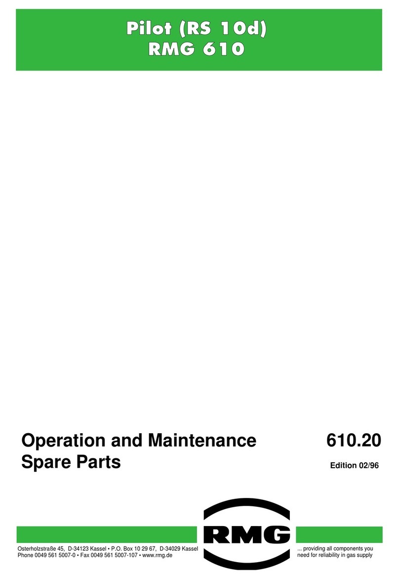 RMG RMG 610 Operation and Maintenance, Spare Parts