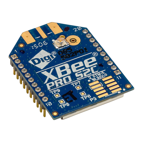 Digi XBee ZigBee S2C User manual