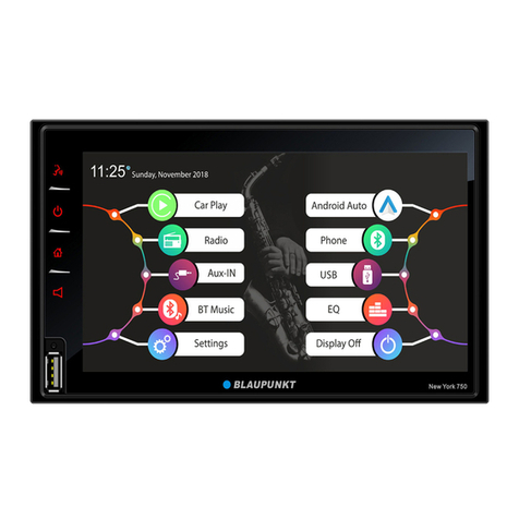 Blaupunkt New York 750 User manual