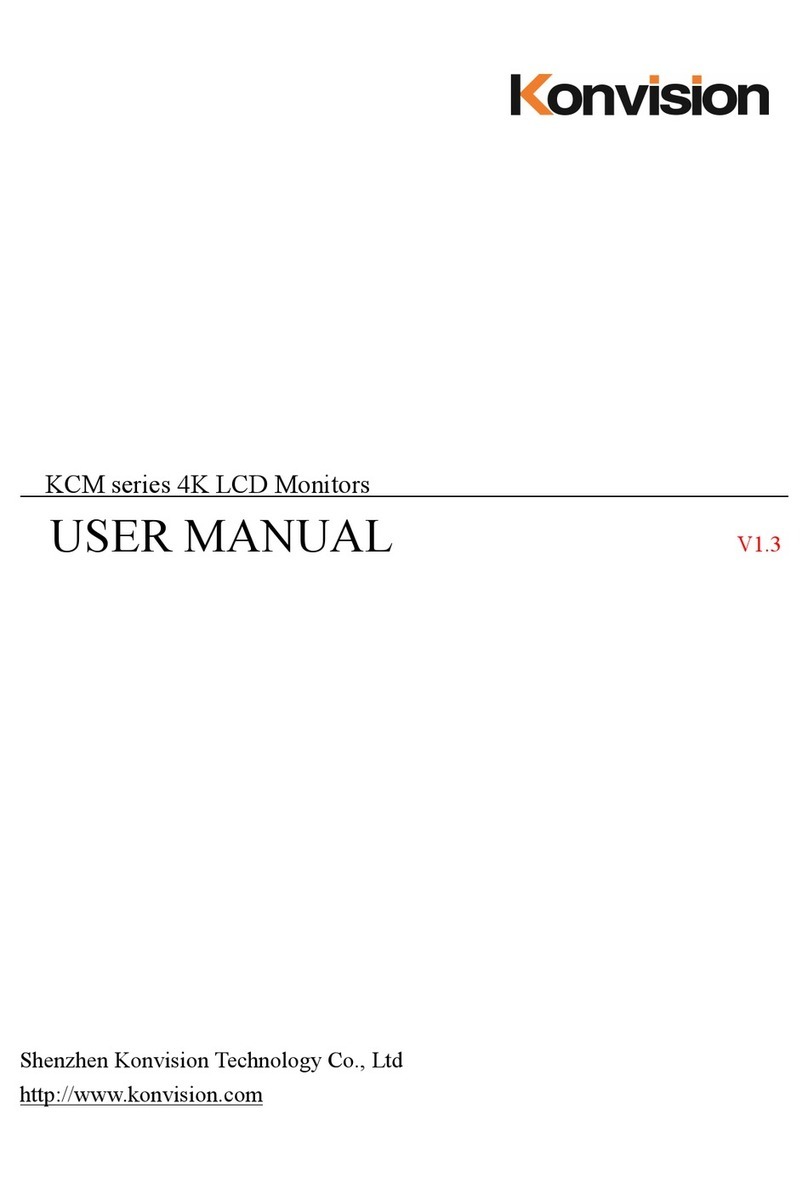 Konvision KCM Series User manual