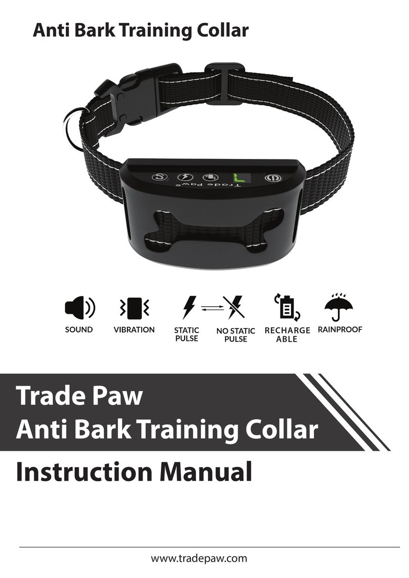Trade Paw Anti-Bark Training Collar instruction manual