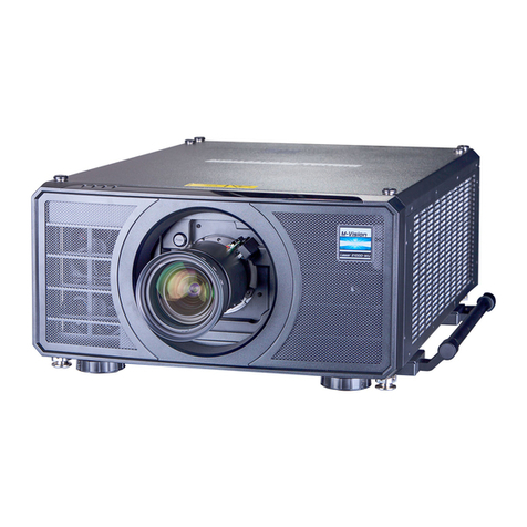 Digital Projection M-Vision Laser 21000 WU Operating manual