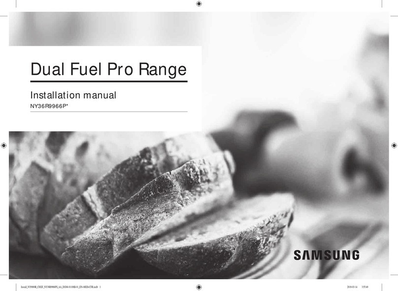 Samsung NY36R9966P User manual